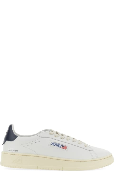 Autry for Men Autry White Leather Dallas Sneakers
