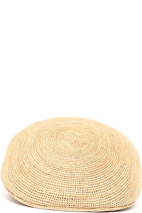 Borsalino Hats for Men Borsalino Cap Miami Berretto-rafia Crochet/flat Beret