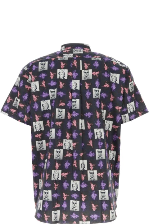 Shirts for Men Comme des Garçons Printed Poplin Shirt