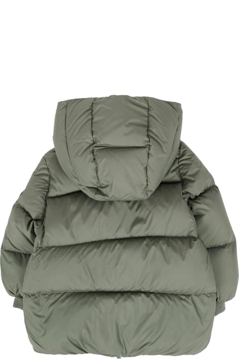 أدوات منزلية Colmar Green Down Jacket For Baby Boy With Logo