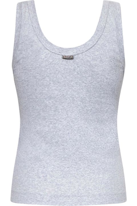 Brunello Cucinelli Topwear for Women Brunello Cucinelli Sleeveless Ribbed Tank Top