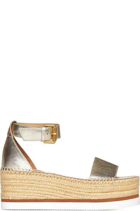 See by Chloé for Women See by Chloé Buckle Strap Platform Sandals