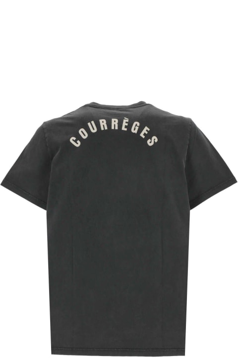 Courrèges for Men Courrèges Graphic Printed Crewneck T-shirt