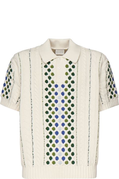 Drôle de Monsieur Clothing for Men Drôle de Monsieur Polo Maille Brodé