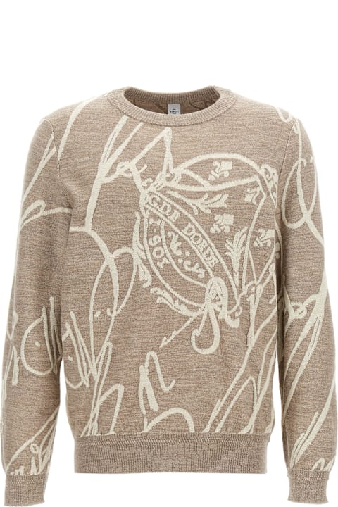 Berluti Men Berluti 'giant Scritto' Sweater