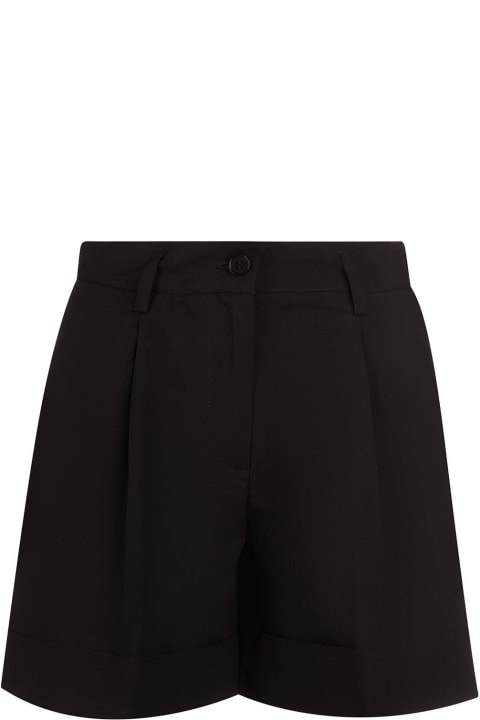 Parosh Pants & Shorts for Women Parosh Pleated Tailored Shorts