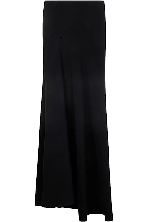 Parosh تنورات لـ السيدات Parosh Poker Asymmetric Hem Maxi Skirt