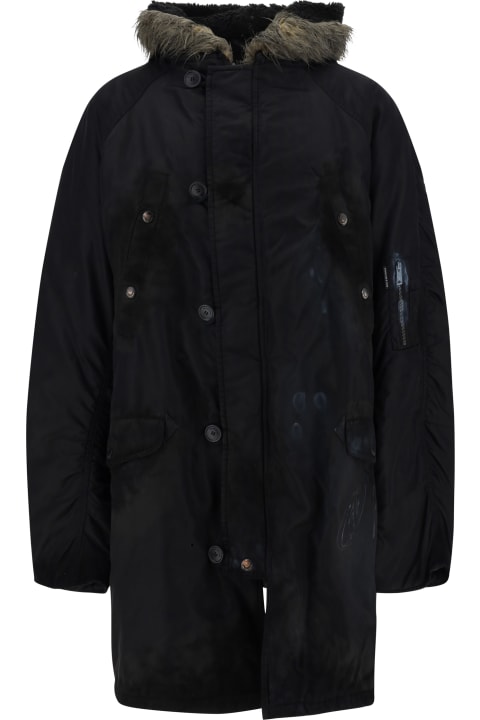 Balenciaga Coats & Jackets for Women Balenciaga Military Parka