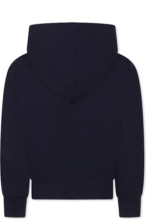 Gucci Sweaters & Sweatshirts for Boys Gucci Blue Sweatshirt For Girl With Horsebit