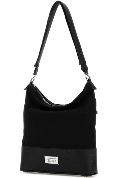 Bags for Men Maison Margiela Black Canvas Shopping Bag