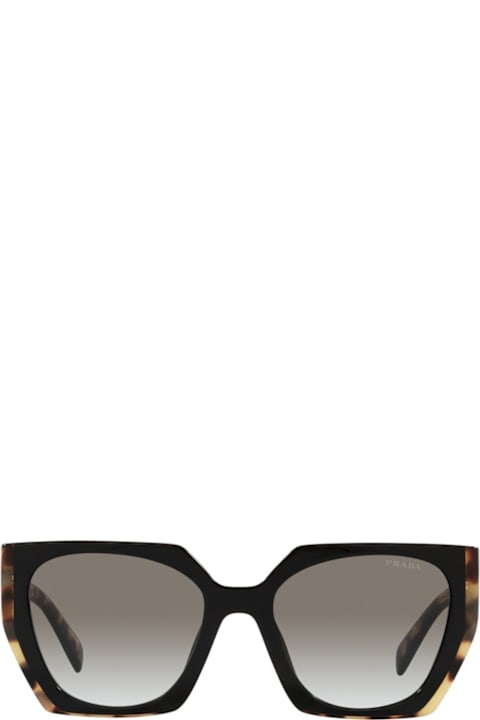 Prada Eyewear Eyewear for Women Prada Eyewear Prada Pr15ws 3890a7 Black Havana Sunglasses