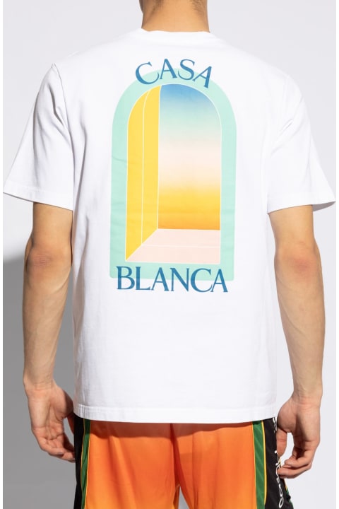 Casablanca Clothing for Men Casablanca Casablanca Printed T-shirt