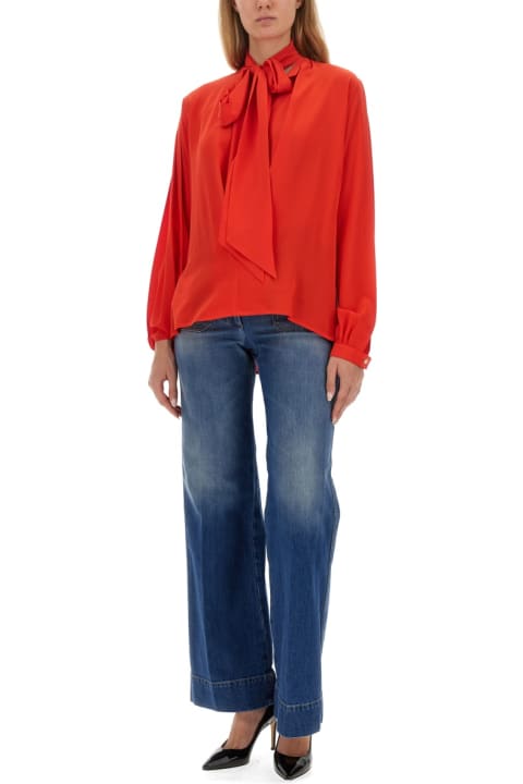 Victoria Beckham Topwear for Women Victoria Beckham Blouse With Bow