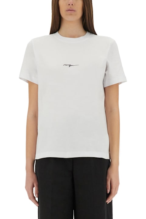 MSGM ملابس علوية لـ السيدات MSGM T-shirt With Logo