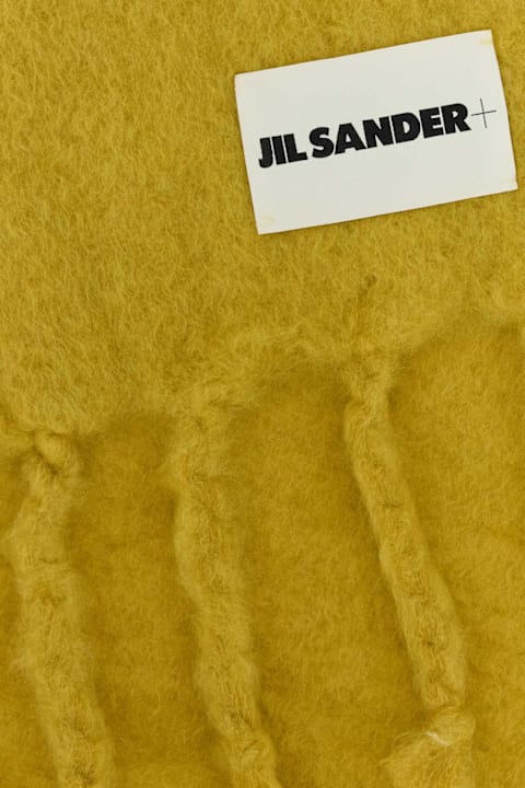 Homeware Jil Sander Mustard Mohair Blend Scarf