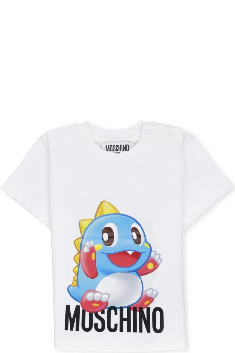 Moschino Topwear for Baby Boys Moschino T-shirt With Print