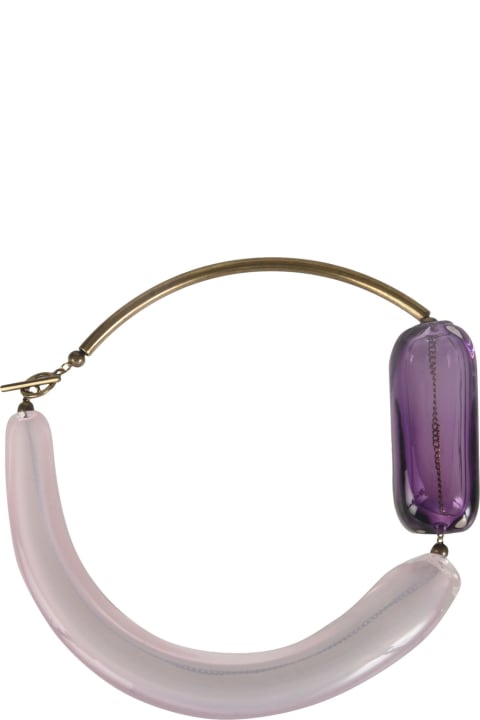 Dries Van Noten Jewelry for Women Dries Van Noten Geometric Glass Necklace