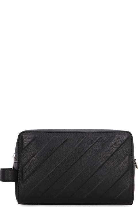 Off-White Bags for Men Off-White Leather Pouch