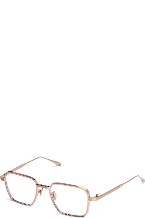 Akoni لـ Kids Akoni Giano - Brushed 12k Gold / Silver Rx Glasses