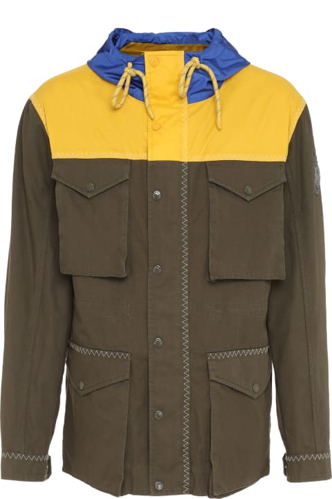 メンズ Monclerのコート＆ジャケット Moncler 1 Moncler Jw Anderson - Leyton Multi-pocket Cotton Jacket