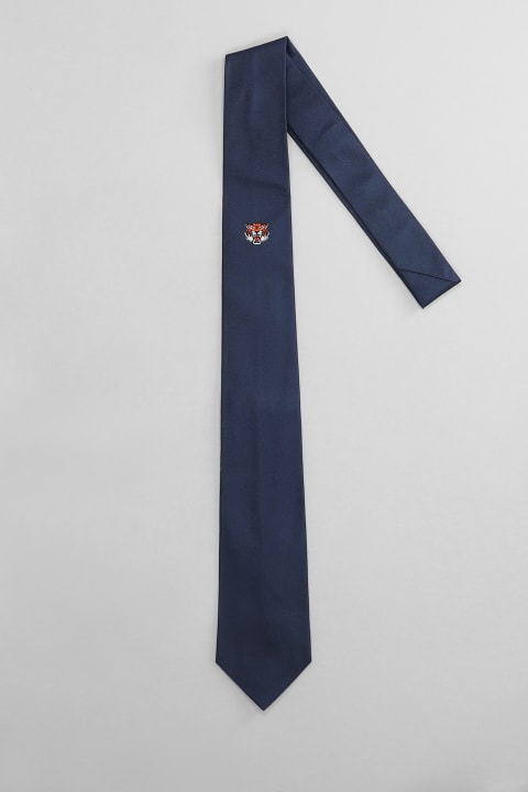 Kenzo for Men Kenzo Tie In Blue Silk
