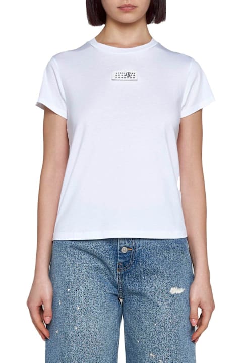 Homeware MM6 Maison Margiela Logo Patch Crew Neck T-shirt