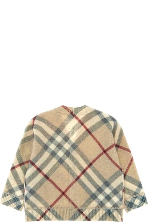 Burberry Sweaters & Sweatshirts for Baby Girls Burberry Check Cardigan