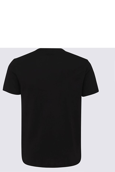 Topwear for Men Tom Ford Black Cotton T-shirt