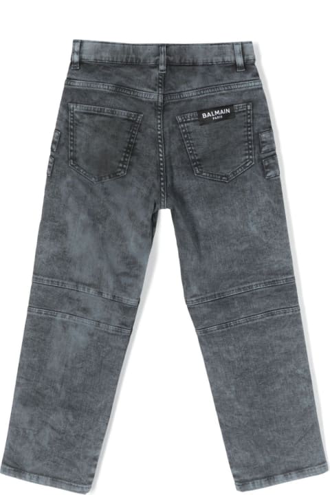 ウィメンズ新着アイテム Balmain Slim Jeans With Inserts