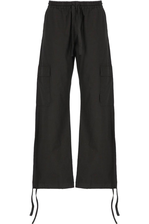 MSGM Pants for Men MSGM Straight-leg Drawstring Cargo Trousers