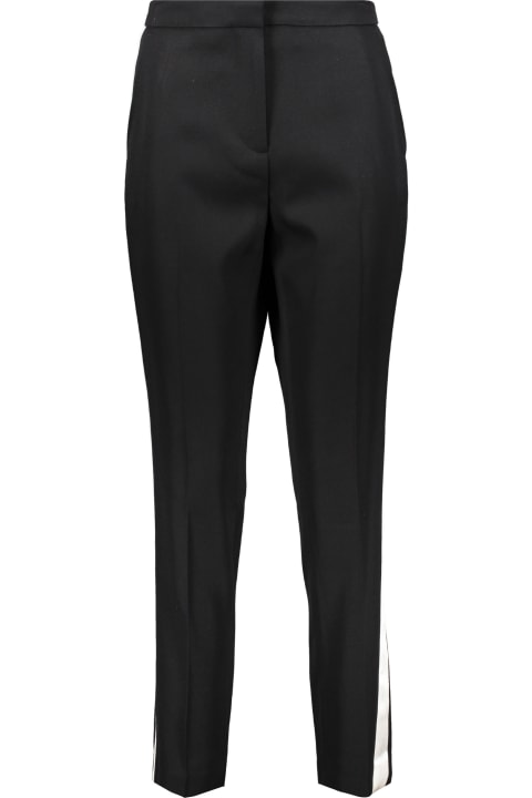 Burberry Pants & Shorts for Women Burberry Wool Trousers