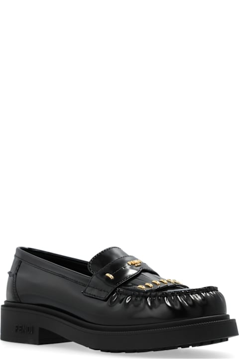 Fendi Flat Shoes for Women Fendi Filo Loafers