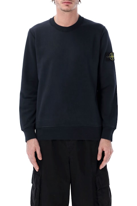 インテリア Stone Island Stone Island Organic Cotton Crewneck Sweatshirt