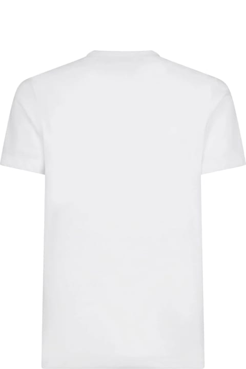 Dsquared2 for Men Dsquared2 White Cotton T-shirt