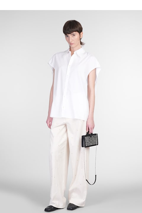 Marni Pants & Shorts for Women Marni Pants In Beige Cotton