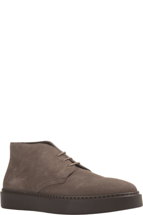 أدوات منزلية Doucal's Mud Suede Chukka Ankle Boots