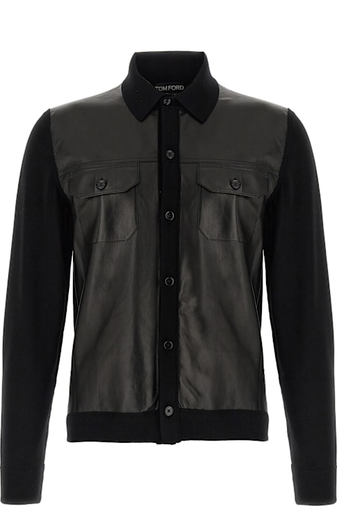 Tom Ford for Men Tom Ford Two-material Overshirt