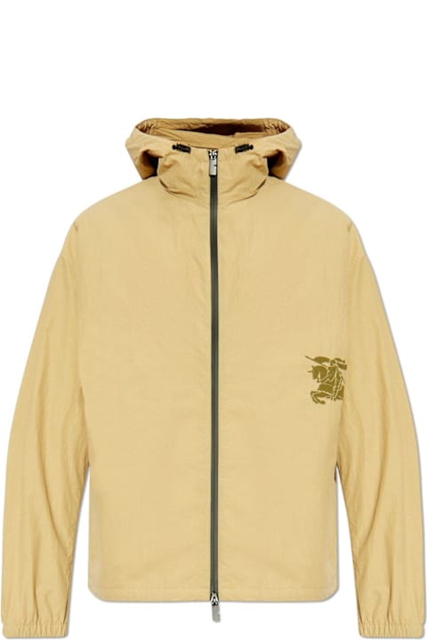 Burberry for Men Burberry Ekd Motif Lightweight Hooded Jacket