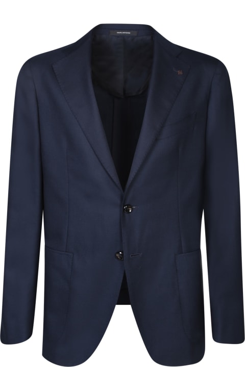 Tagliatore for Men Tagliatore Single-breasted Blue Jacket