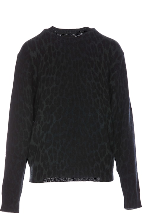 Zadig & Voltaire Sweaters for Women Zadig & Voltaire Pravis Sweater With Leo Print