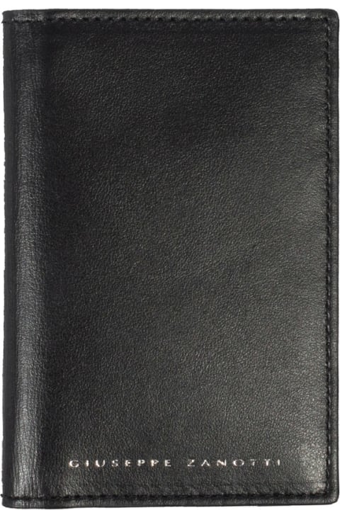 Wallets for Men Giuseppe Zanotti Leather Holder
