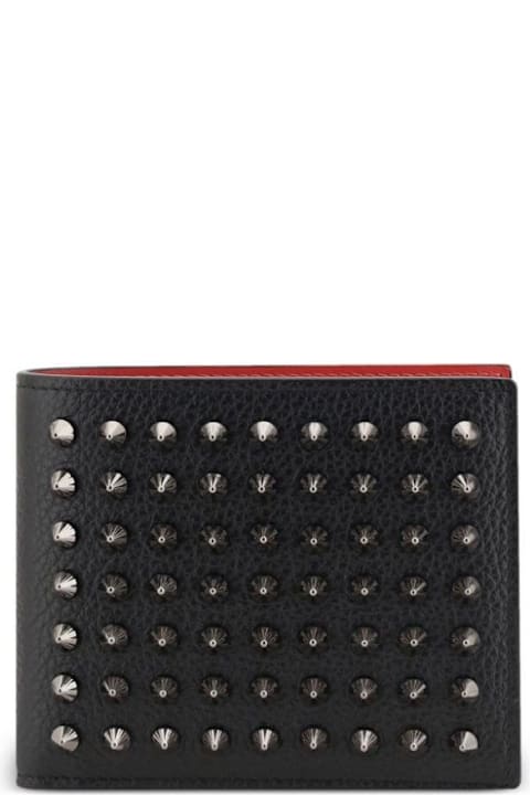 Christian Louboutin Wallets for Men Christian Louboutin Funky Studded Bifold Wallet