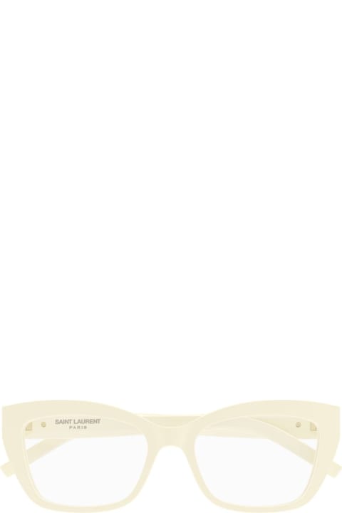 Homeware Saint Laurent Eyewear Sl M117005-ivory-ivory-transparent