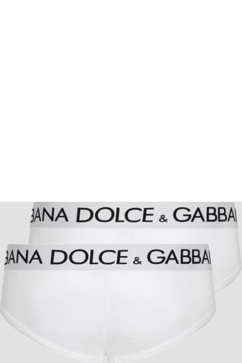 Homeware Dolce & Gabbana White Cotton Slip Underwear