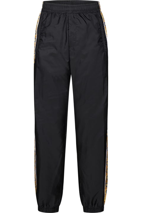 Versace Fleeces & Tracksuits for Men Versace Track-pants With Contrasting Side Stripes