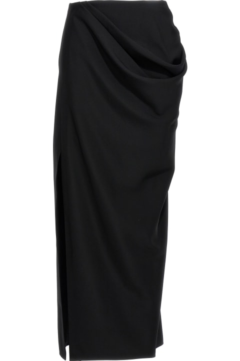 スカート Mcqueen 'Slashed Drape' Skirt Alexander McQueen Slashed Drape Skirt | italist