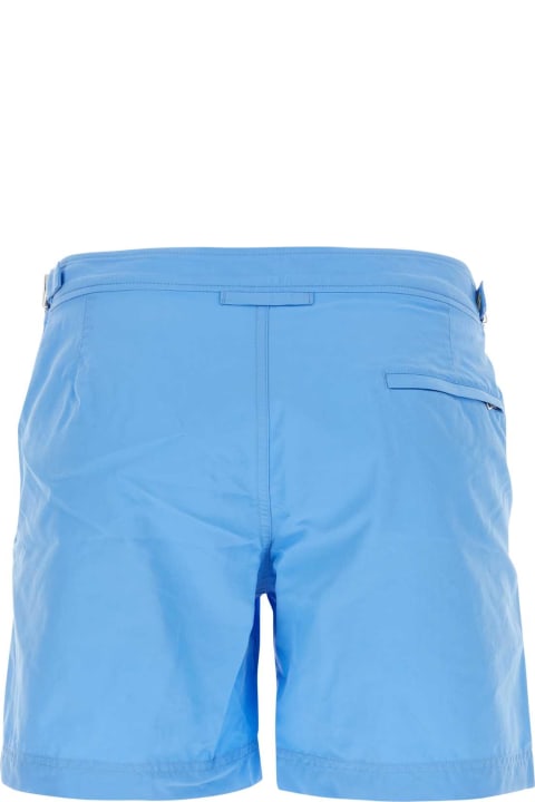 Orlebar Brown Clothing for Men Orlebar Brown Light-blue Polyester Bulldog Swimming Shorts