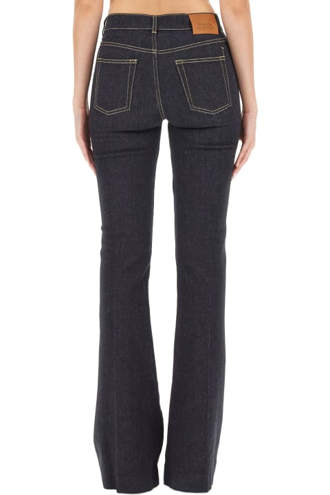 Jeans for Women Alexander McQueen Denim Flared Jeans