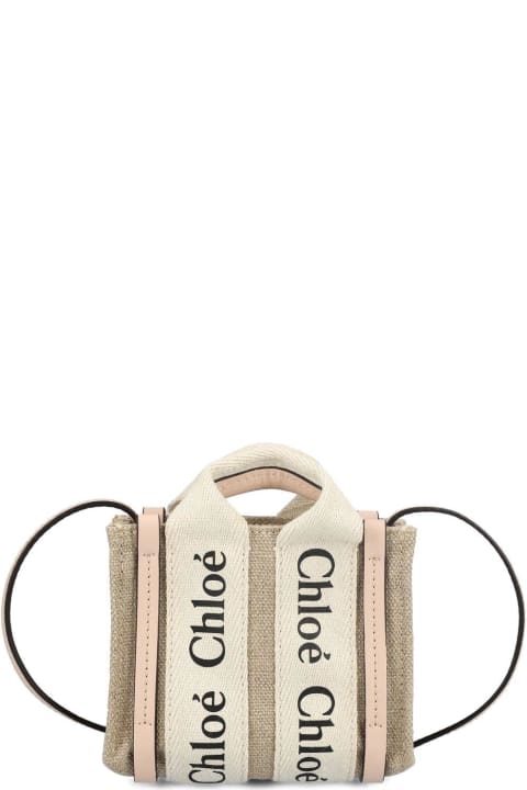 Chloé Totes for Women Chloé Woody Micro Tote Bag