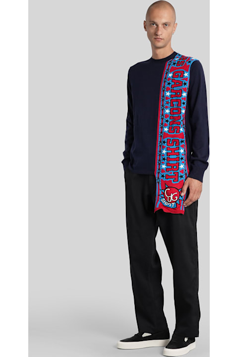 Comme des Garçons Shirt for Women Comme des Garçons Shirt Knitwear In Blue Acrylic